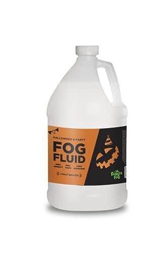 Froggy's Fog Halloween and Party Fog Fluid, High Output Long-Lasting Fog Juice...