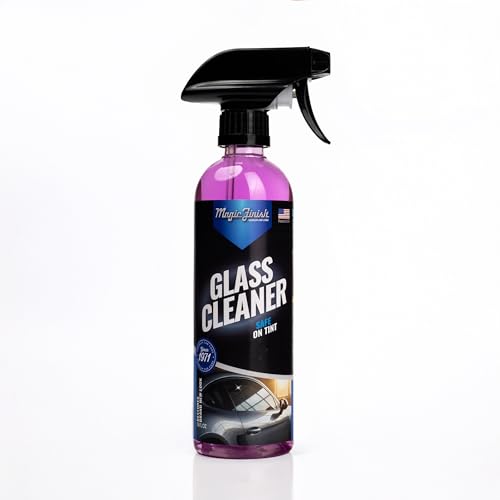 Magic Finish Car Glass Cleaner (16 fl oz) – Ammonia-Free Window Cleaner Spray...