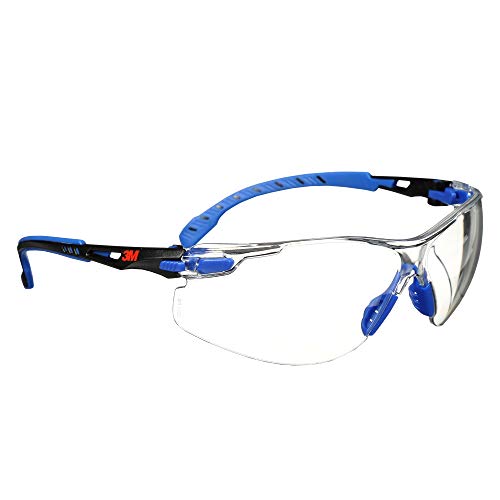 3M Safety Glasses, Solus 1000 Series, ANSI Z87, Scotchgard Anti-Fog, Clear Lens,...