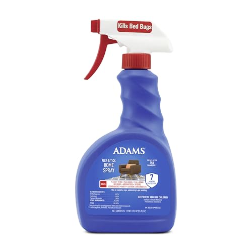 ADAMS Flea & Tick Home Spray for Indoor House Treatment, Kills Bed Bugs, Fleas,...