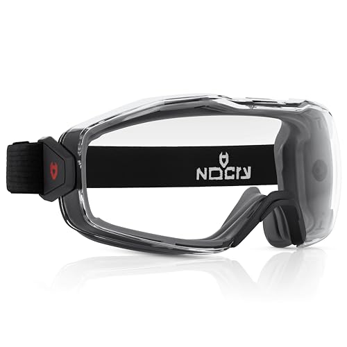 NoCry Anti Fog Safety Goggles Over Glasses For Men And Women — ANSI Z87.1...