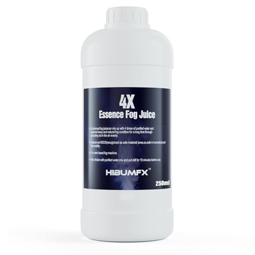 Fog Juice - Condensed Water Mixable Fog Machine Fluid Smoke Solution for Water...