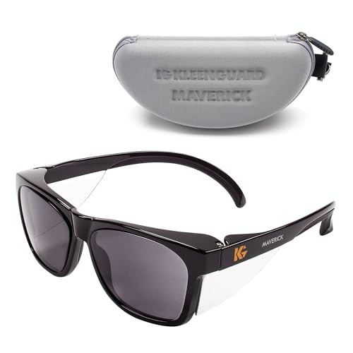 KleenGuard™ V30 Maverick™ Safety Glasses (56569), Smoke Lenses with...