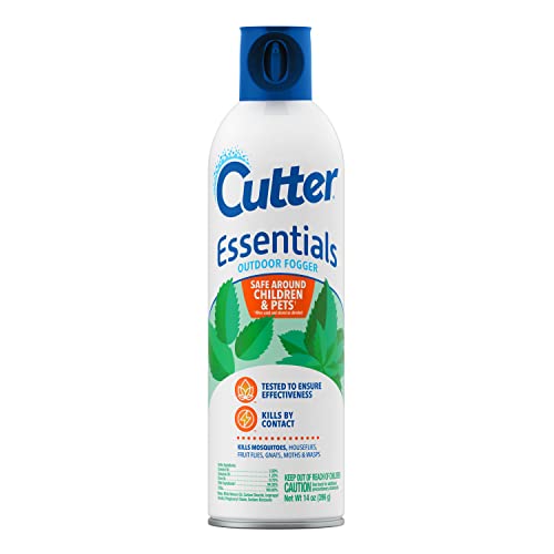 Cutter Essentials Outdoor Fogger, Safe Around Children & Pets, Kills Mosquitoes,...