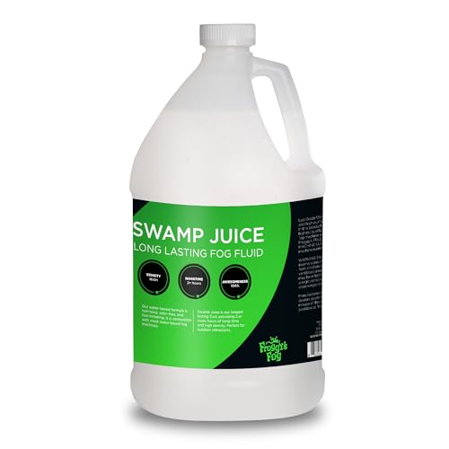 Froggy's Fog Swamp Juice Bottle, Ridiculously Long-Lasting Fog Fluid with 2-3...