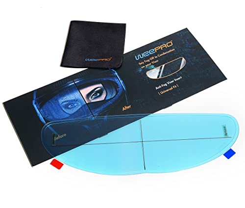 Motorcycle Helmet Visor Anti Fog Film - Helmet Face Shield Anti-fog Insert...