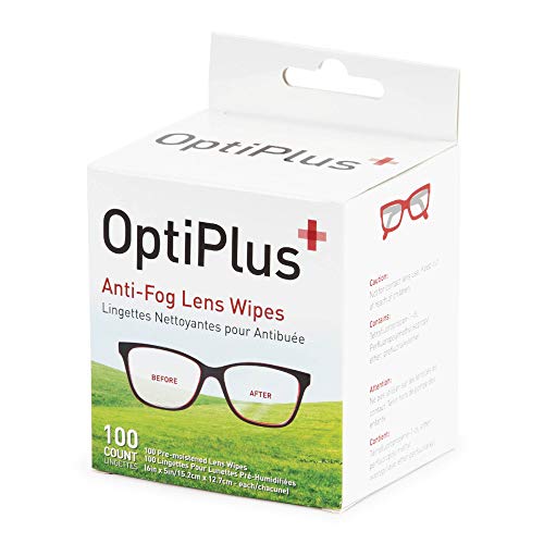 OptiPlus Anti Fog Wipes 100 Count