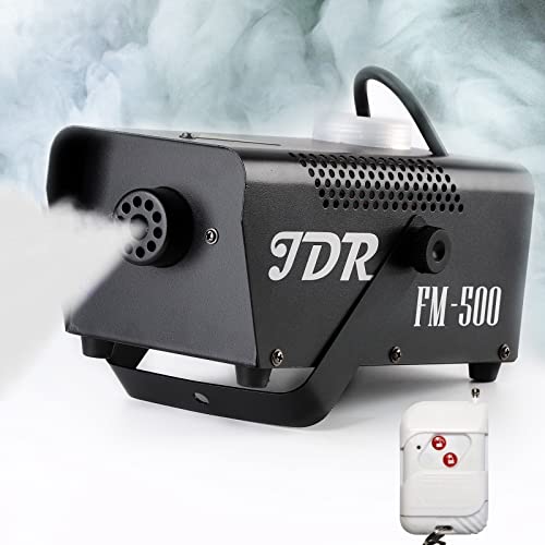 Fog Machine JDR Mini 500W Smoke Machine with Auto Mode and Wireless Remote...