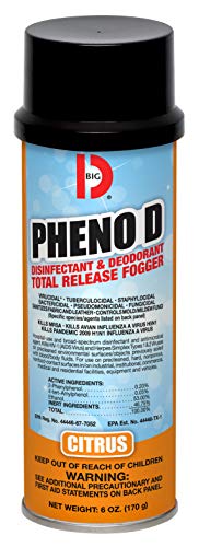 Big D 337 Pheno D + Disinfectant & Deodorant no Fogger as per EPA Citrus...