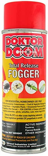 Doktor Doom Total Release Fogger 5.5oz - Large Area Greenhouse Insecticide for...