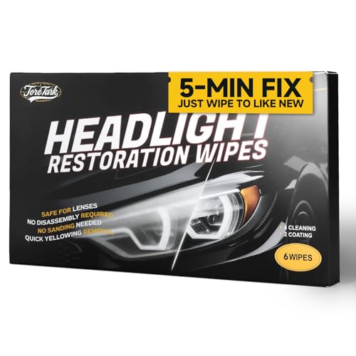toretark Headlight Restoration Wipes