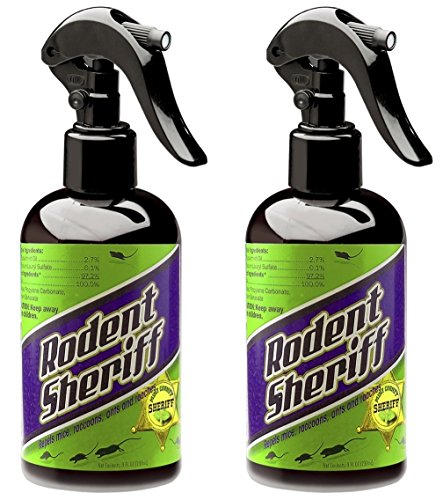 Rodent Sheriff Peppermint Oil Repellent | Fast Acting Pest Control Spray |...