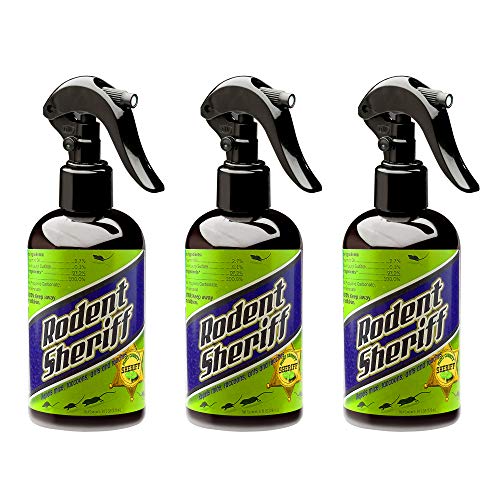 Rodent Sheriff Peppermint Oil Repellent Spray Fast Acting Pest Control | Repels...