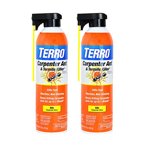 TERRO Ready to Use Indoor and Outdoor Carpenter Ant, Termite, and Carpenter Bee...