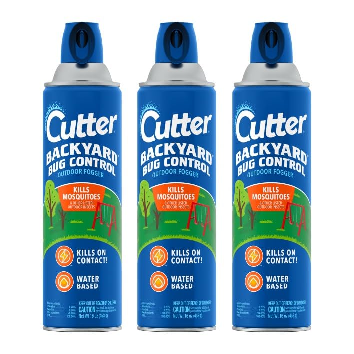 Cutter Backyard Bug Control Outdoor Fogger, Kills Mosquitoes, Fleas & Listed...