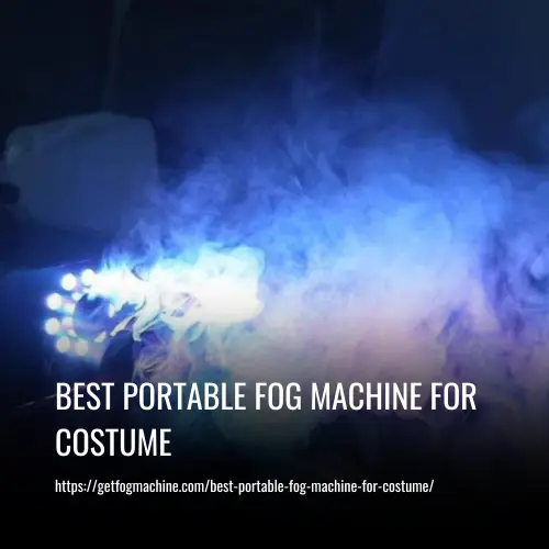best portable fog machine for costume
