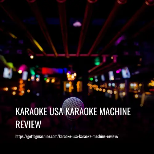 Read more about the article Karaoke USA Karaoke Machine Review