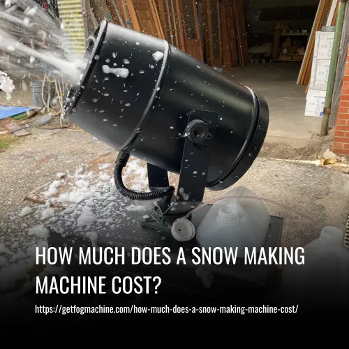 Read more about the article How Much Does a Snow Making Machine Cost?