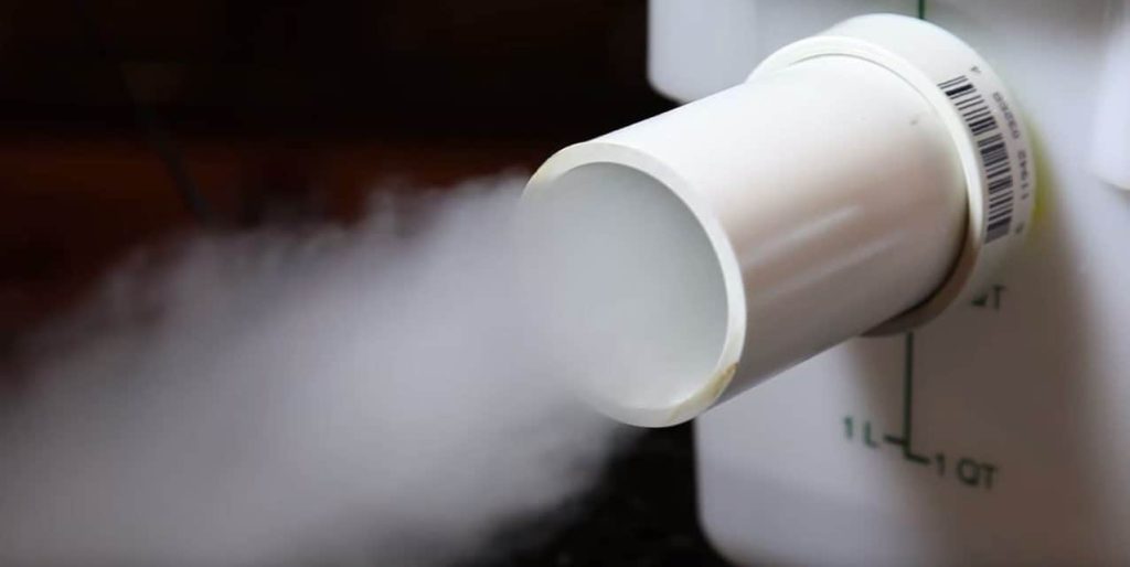 How To Make A Dry Ice Fog Machine - Activate the Fog Effect