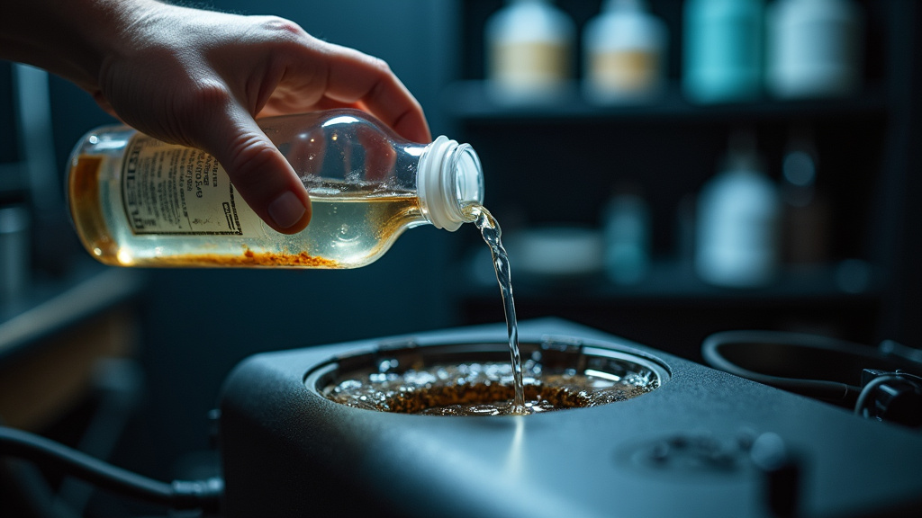 Properly storing professional fog machine fluid to prevent biofilm and damage.