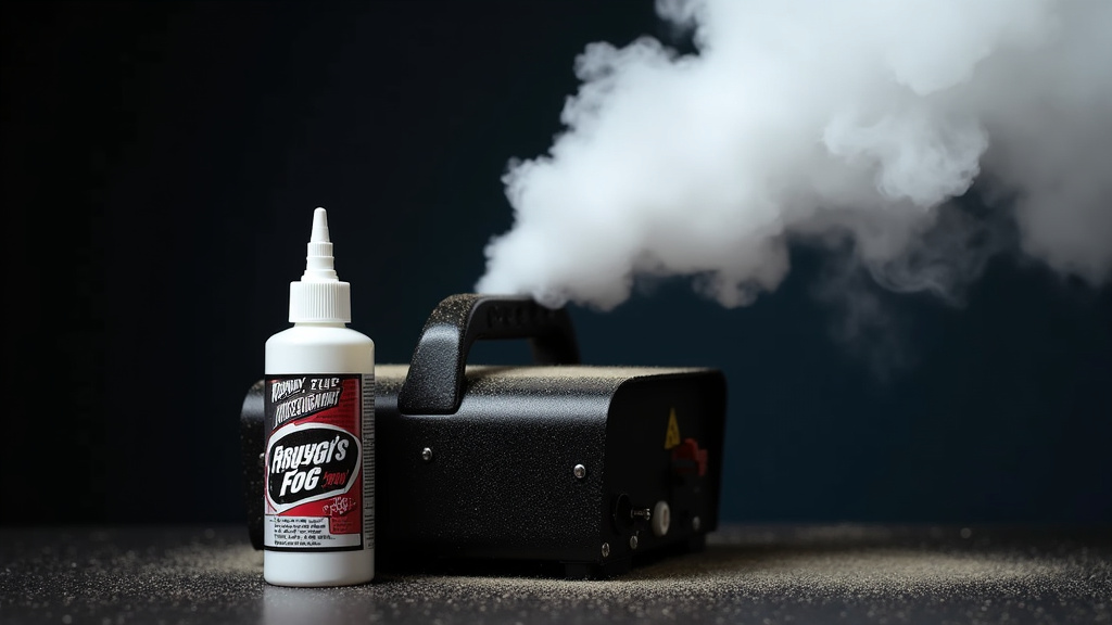 Froggy's Fog Bog Fog fluid performance and residue in close-up detail.