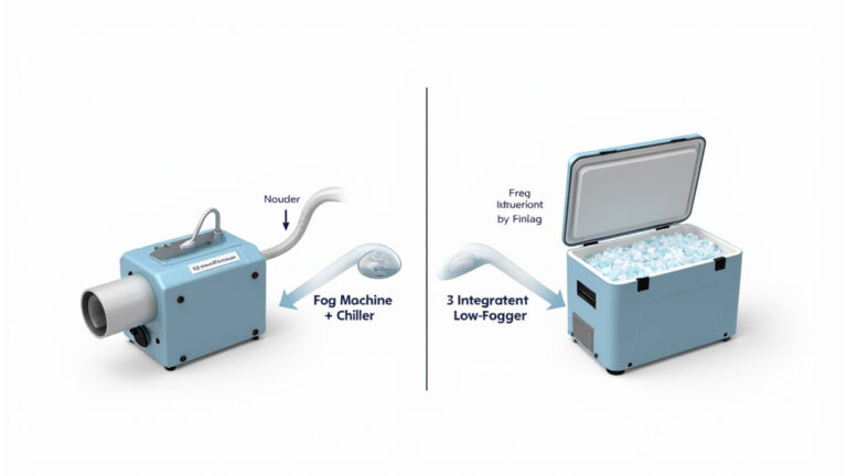 The Real Difference Between a Fog Machine and a Fog Chiller