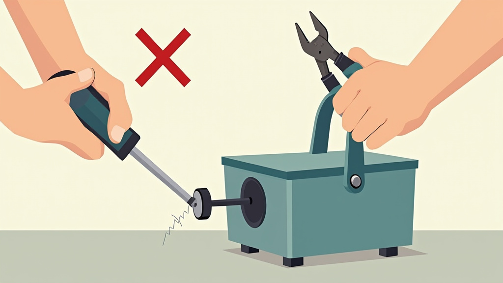 Mistakes that worsen fog machine leaks like forcing clogs and overtightening